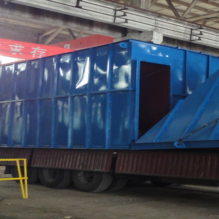 有機肥廠造粒、風(fēng)選、包裝工序DMC-120除塵器已發(fā)貨